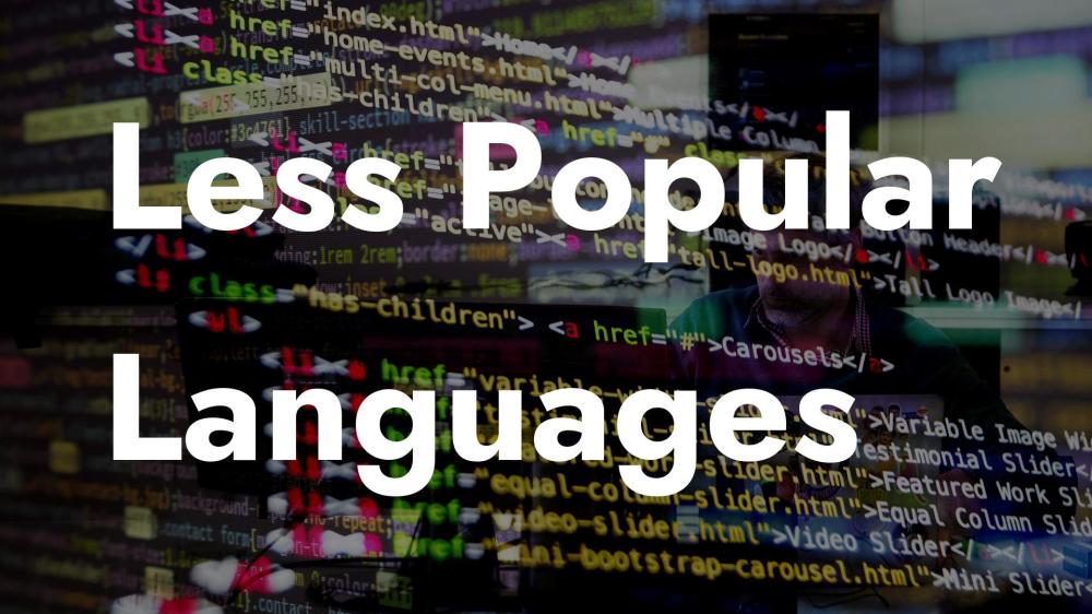Less popular languages
